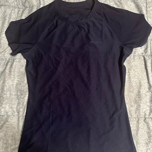 Women’s Dri-Fit Navy Blue short sleeve shirt